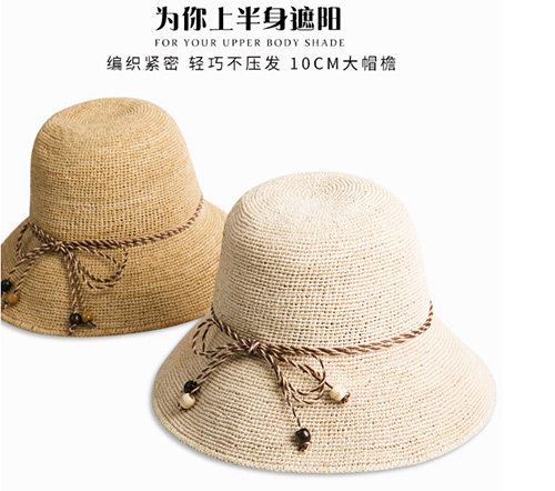 25-30歲搭配防曬顯氣質拉菲草帽該如何呢？